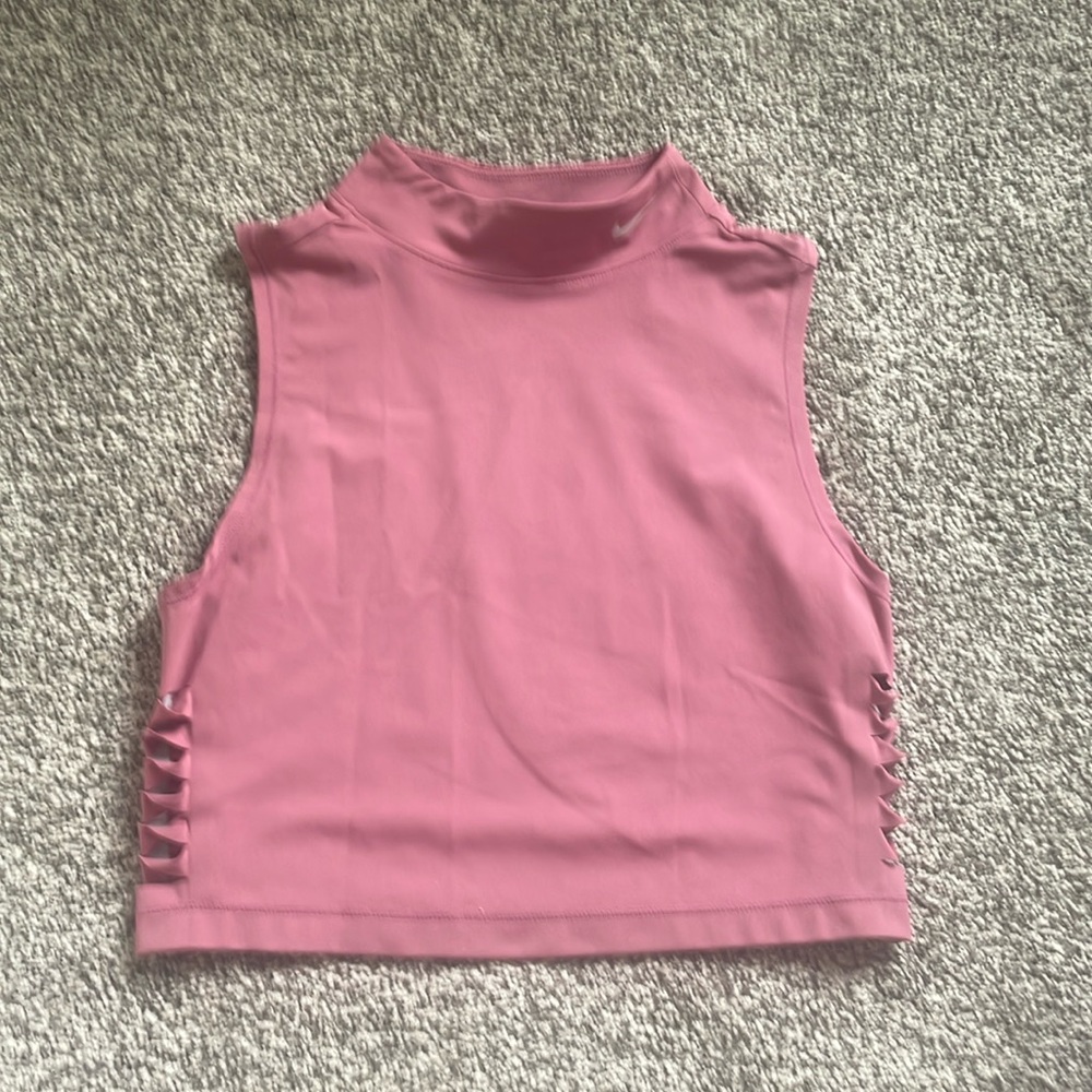 Pink Nike Crop Top